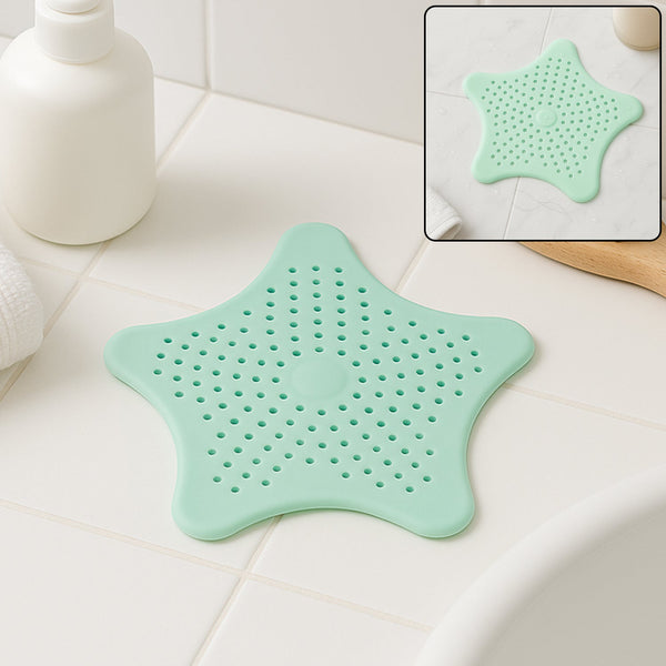 Silicone Star Sink Strainer for Bathroom