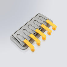 Wall-mounted multi-purpose hook, foldable with mobile holder