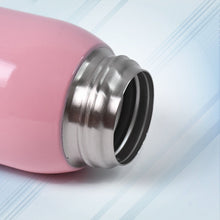 Thermos steel Double Wall Vacuum Bottle With Cover & Strap 600ml Approx