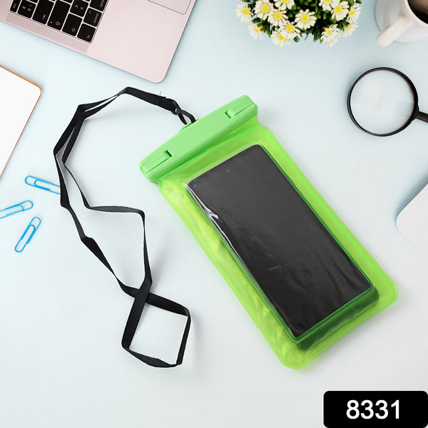 Waterproof Phone Pouch Bag, Clear Underwater Cellphone Dry Bag Protection Cover Bag for Beach Swimming Pool & Camping For all Mobile