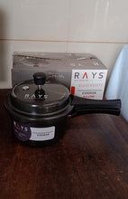 Aluminium Rays Black Beauty Pressure Cookers With Outer Lid (2.5 Litres / 1-Year warranty,  ISI Number :- 2347, BIS Number :- CM/L -7600164310